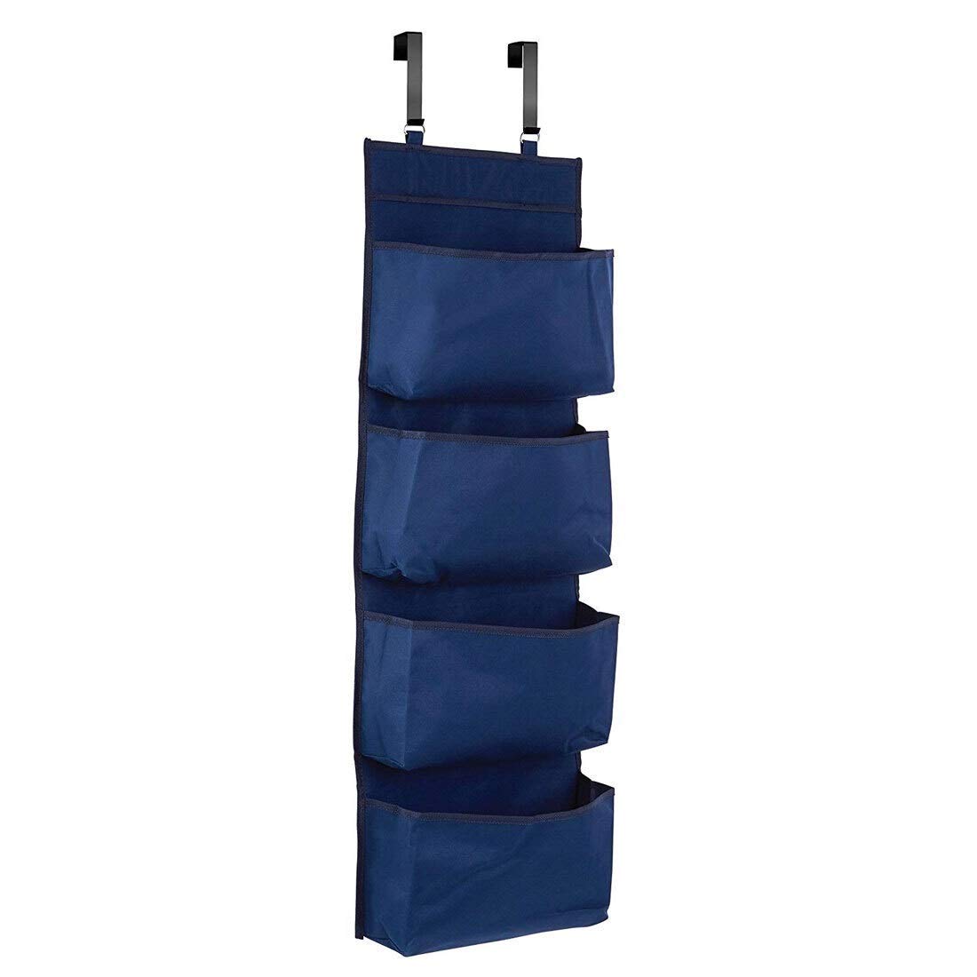 Wall Mounted Hanging Storage Organizer with 4 Grid Pockets - Space Saving Door & Wall Organizer for Toys, Decor & Home Essentials | Perfect for Bedroom, Nursery & Closet Organization