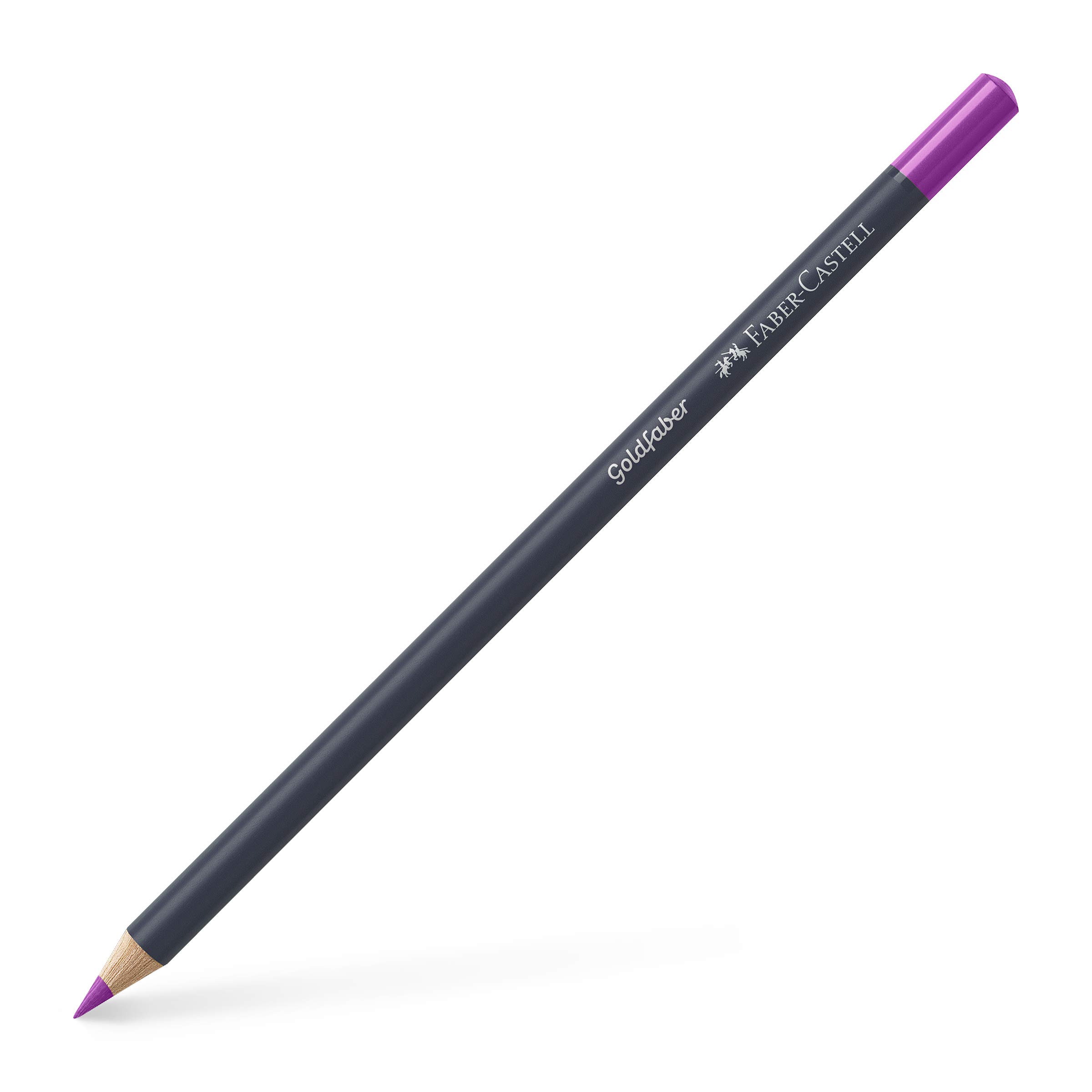Faber-Castell Goldfaber 126 Middle Purple Pink Colored Pencil - Single Artist Drawing Sketching Tool for Professional Art, Craft & Coloring - Perfect for Home, School & University Projects