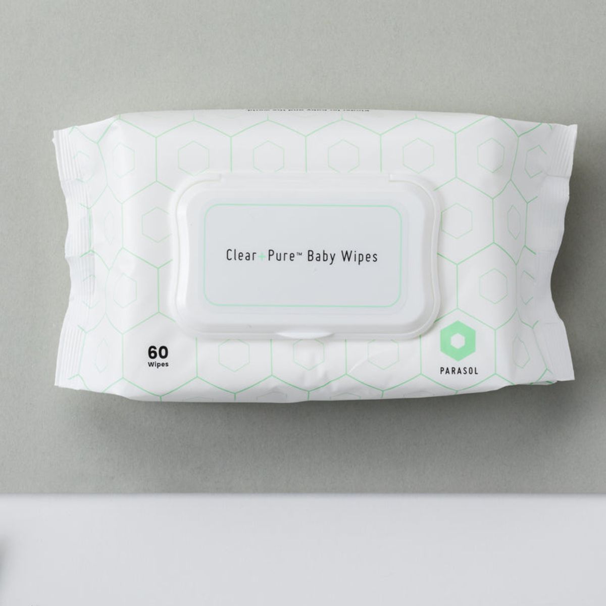 Clear+Pure Hypoallergenic Baby Wipes - 99% Water, Fragrance-Free & Gentle for Newborn Skin | Perfect for Diaper Changes, Face Cleaning & On-the-Go Care