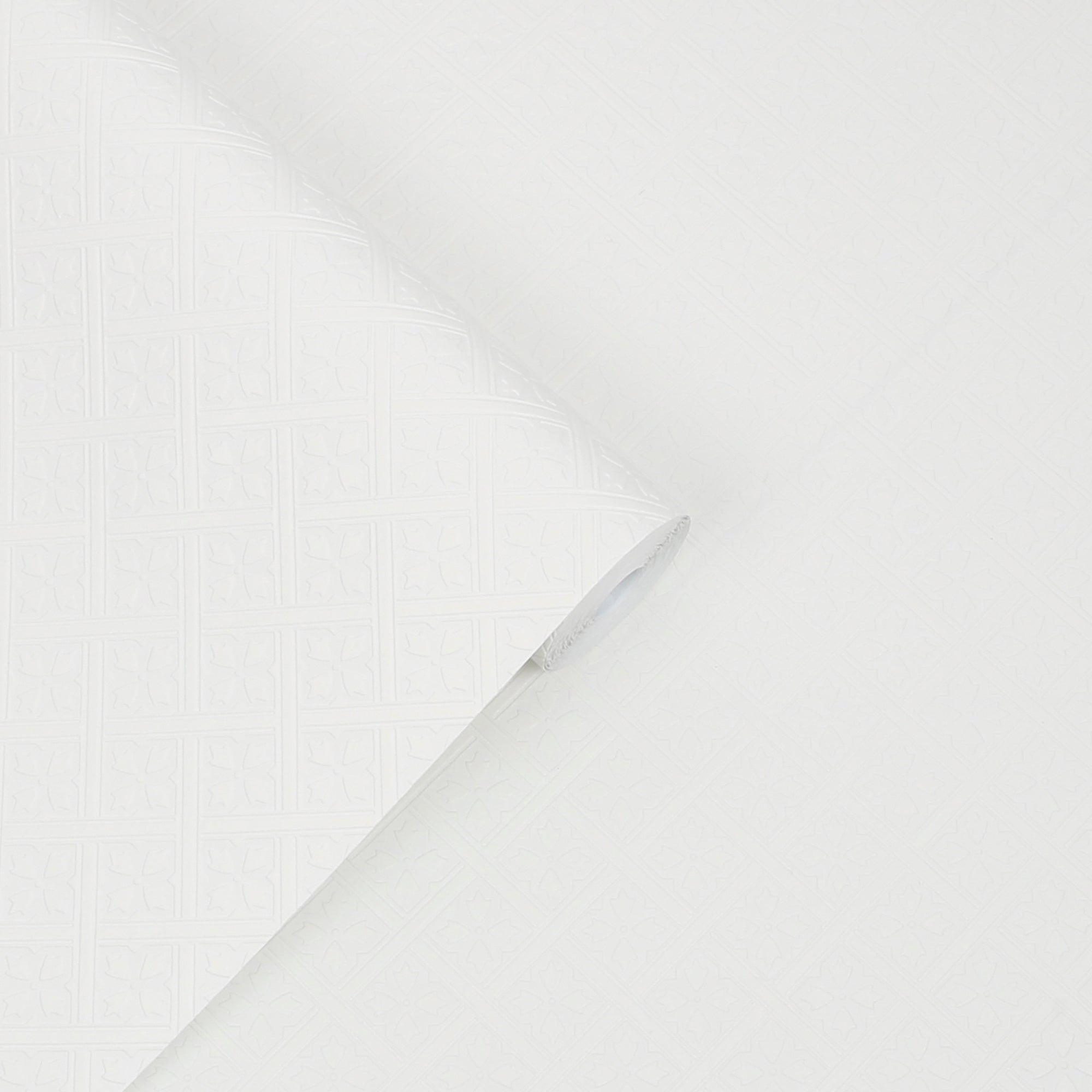 Laura Ashley Paintable White Wallpaper - Peel and Stick Removable Wallpaper for Bedroom, Living Room, Nursery | Easy DIY Home Decor