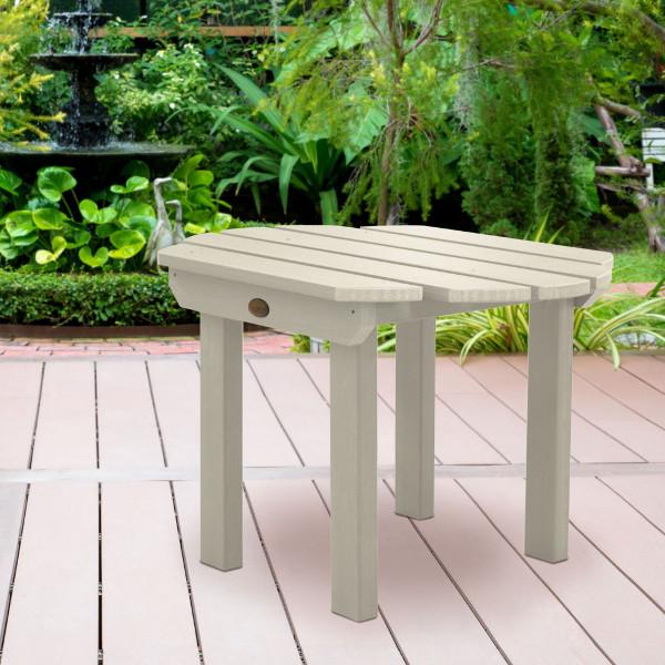 Adirondack Classic Westport Side Table - Solid Wood Outdoor End Table for Patio, Deck, Garden - Perfect for Coffee, Drinks, and Decor