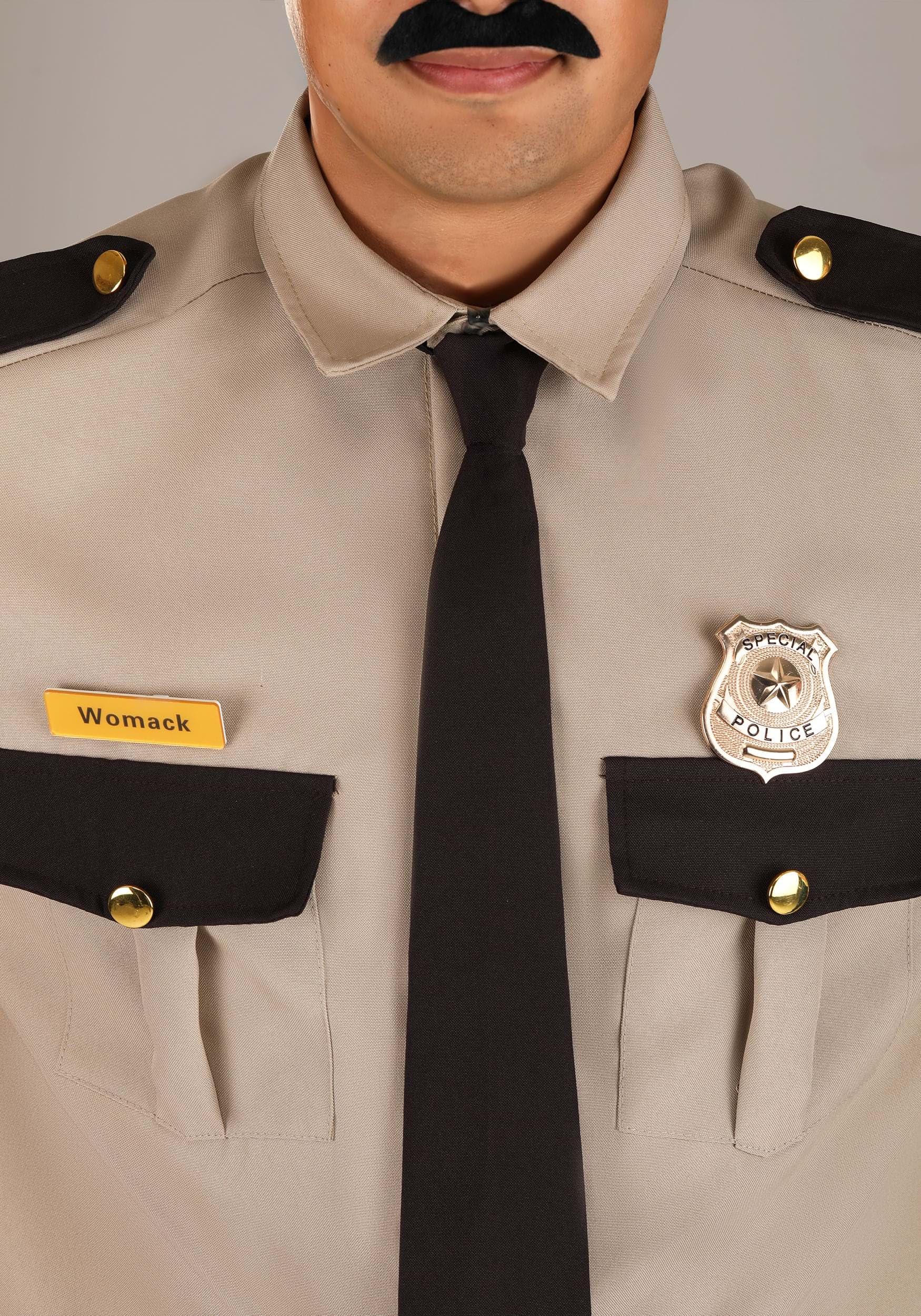 Super Troopers State Trooper Costume Set - Shirt, Tie, Pants & Name Plates | Halloween, Cosplay & Movie Reenactment Outfit