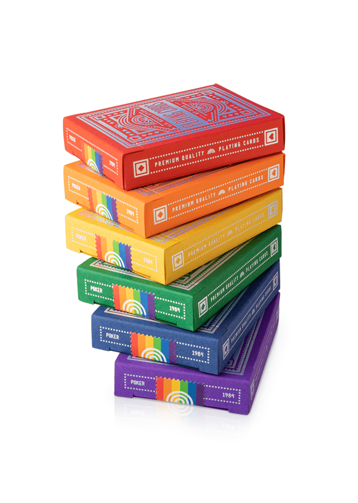 DKNG Rainbow Wheels - Random Colors Skateboard Wheels for Street & Park Riding - Perfect for Cruising, Tricks & Artistic Skateboarding