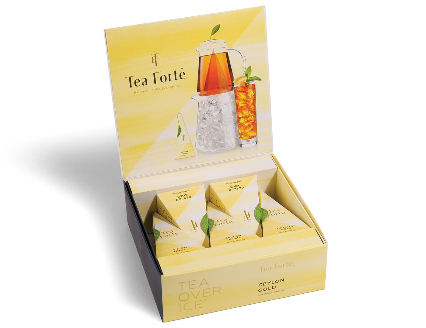 Premium Ceylon Gold Iced Tea Bags - 5 Pack for Refreshing Cold Brew | Perfect for Summer, Office, and Outdoor Activities