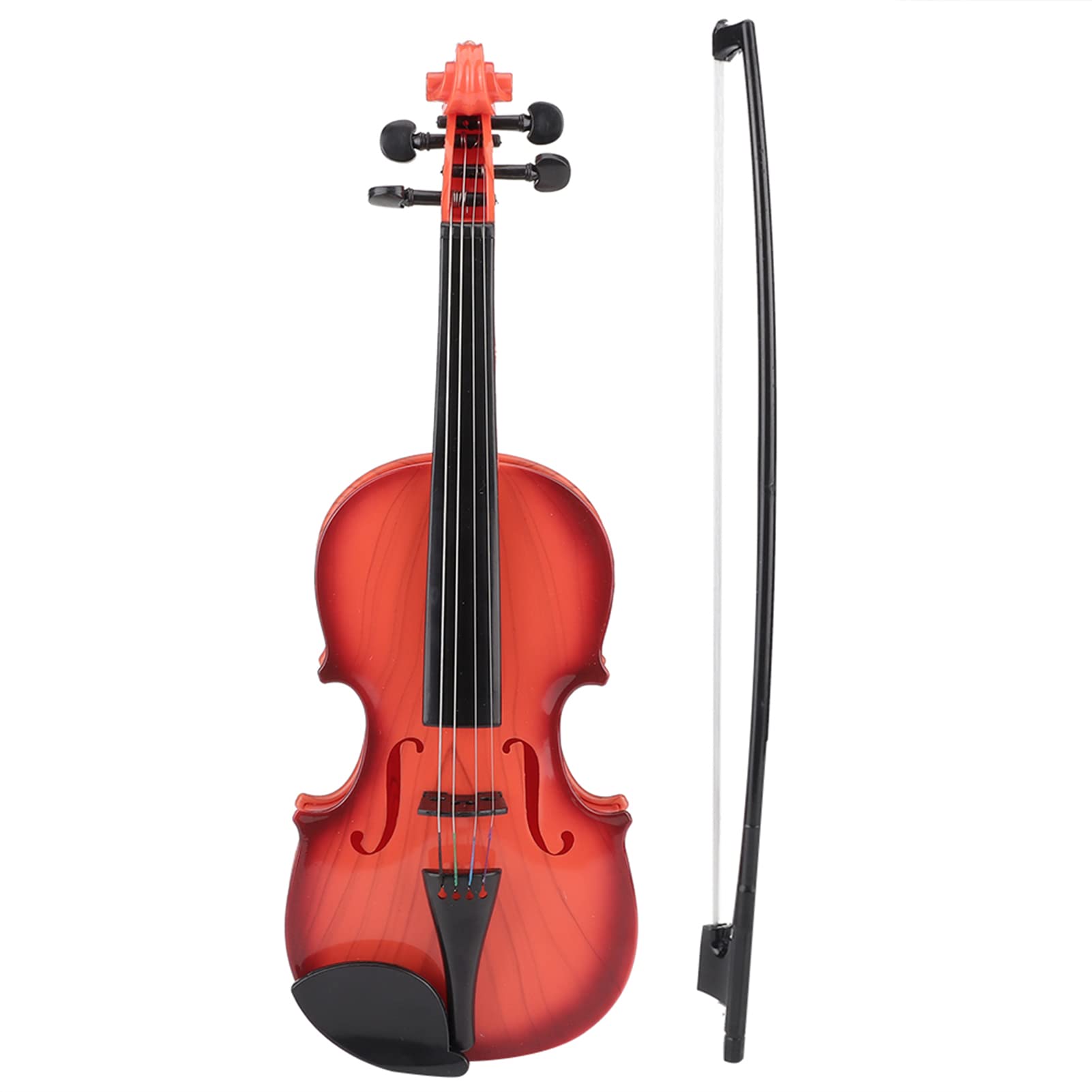ABS Adjustable String Kids Violin Toy - Light Brown Acoustic Violin Musical Instrument for Children | Perfect for Beginners, Music Education & Pretend Play