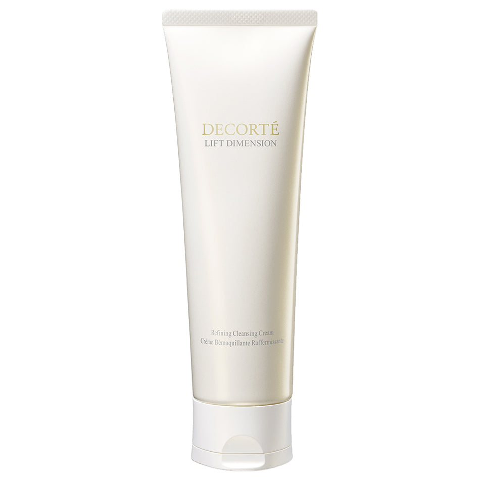 DECORTÉ Lift Dimension Refining Cleansing Cream - Anti-Aging Face Wash for Wrinkles & Firming - Daily Skincare Routine for Women & Men