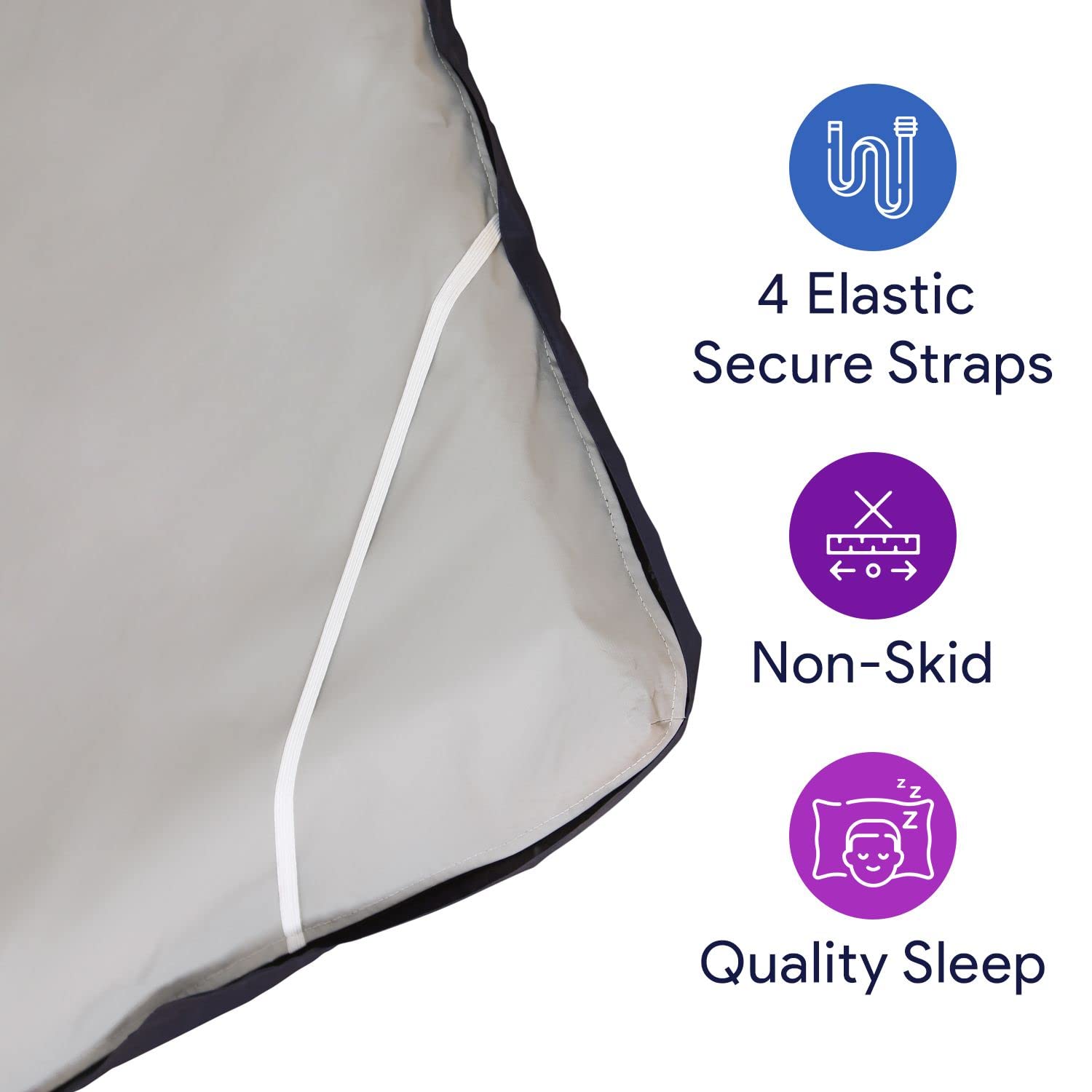 Bariatric Hospital Bed Gel Mattress Topper - 4