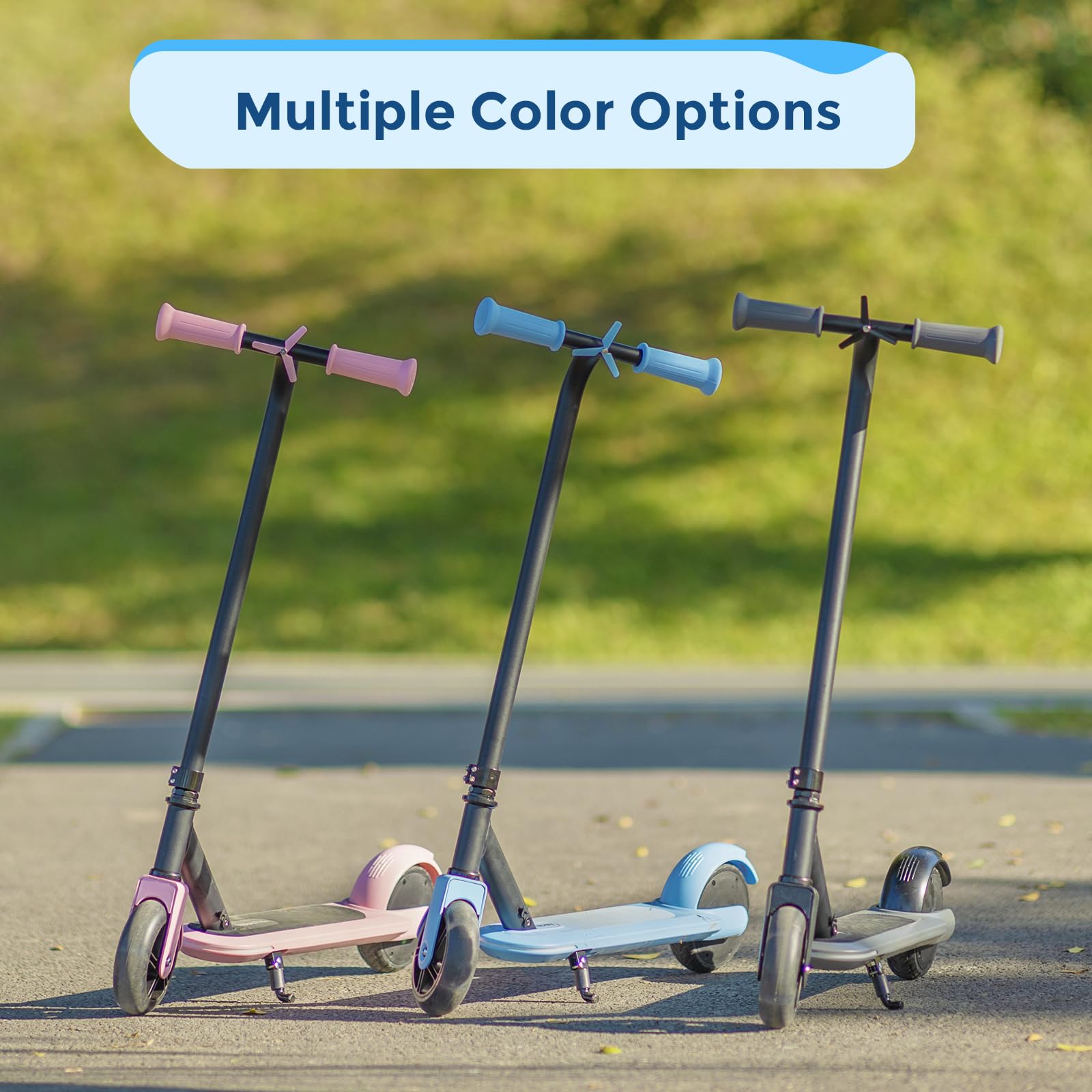 Hiboy ES1 Electric Scooter for Kids Ages 4-8 - 6.2 Mile Range, 40W Motor with Flash Wheels & LED Lights - Perfect Birthday Gift for Boys & Girls - Great for Neighborhood Rides, Park Adventures & Commuting to School