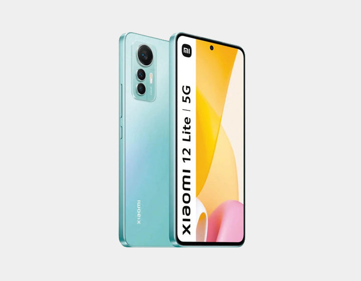 Xiaomi 12 Lite 5G Smartphone - 128GB Storage 8GB RAM, Dual SIM GSM Unlocked (Green) - Perfect for Travel, Work & High-Performance Mobile Gaming