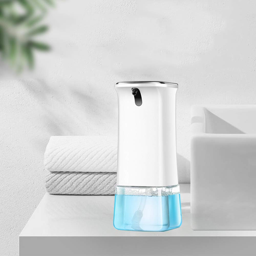 350ml Automatic Infrared Foam Soap Dispenser - Touchless Smart Hand Sanitizer for Home, Hotel & Bathroom | Hygienic Hand Washing Solution for Kitchen, Office & Public Restrooms