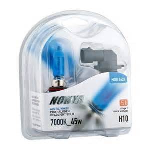 Nokya Arctic White H10 LED Light Bulbs 7000K 45W - Stage 1 - Super Bright Xenon White Headlight Bulbs for Cars, Trucks & SUVs - Perfect for Night Driving and Foggy Conditions