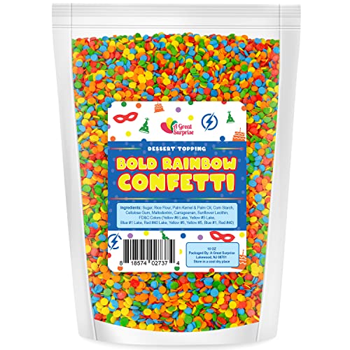 Rainbow Confetti Sprinkles