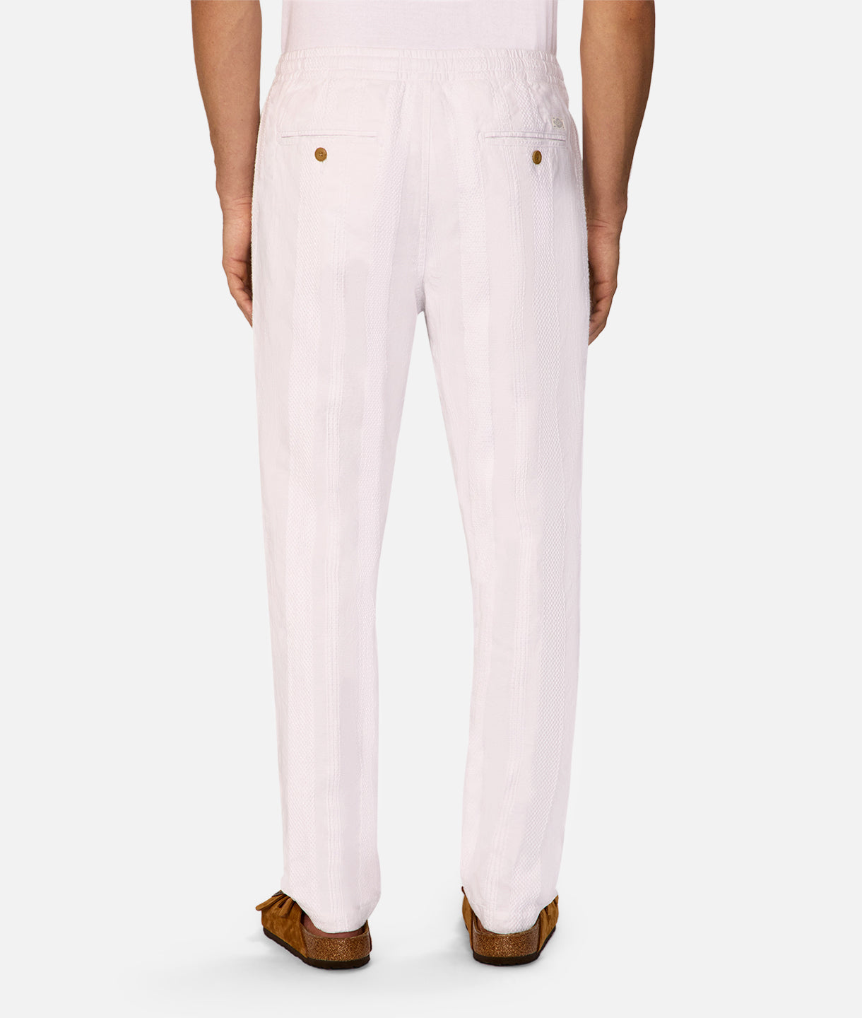 Salamanca Pant - Off White High Waisted Casual Trousers for Women | Comfortable & Stylish Pants for Work, Travel & Everyday Wear