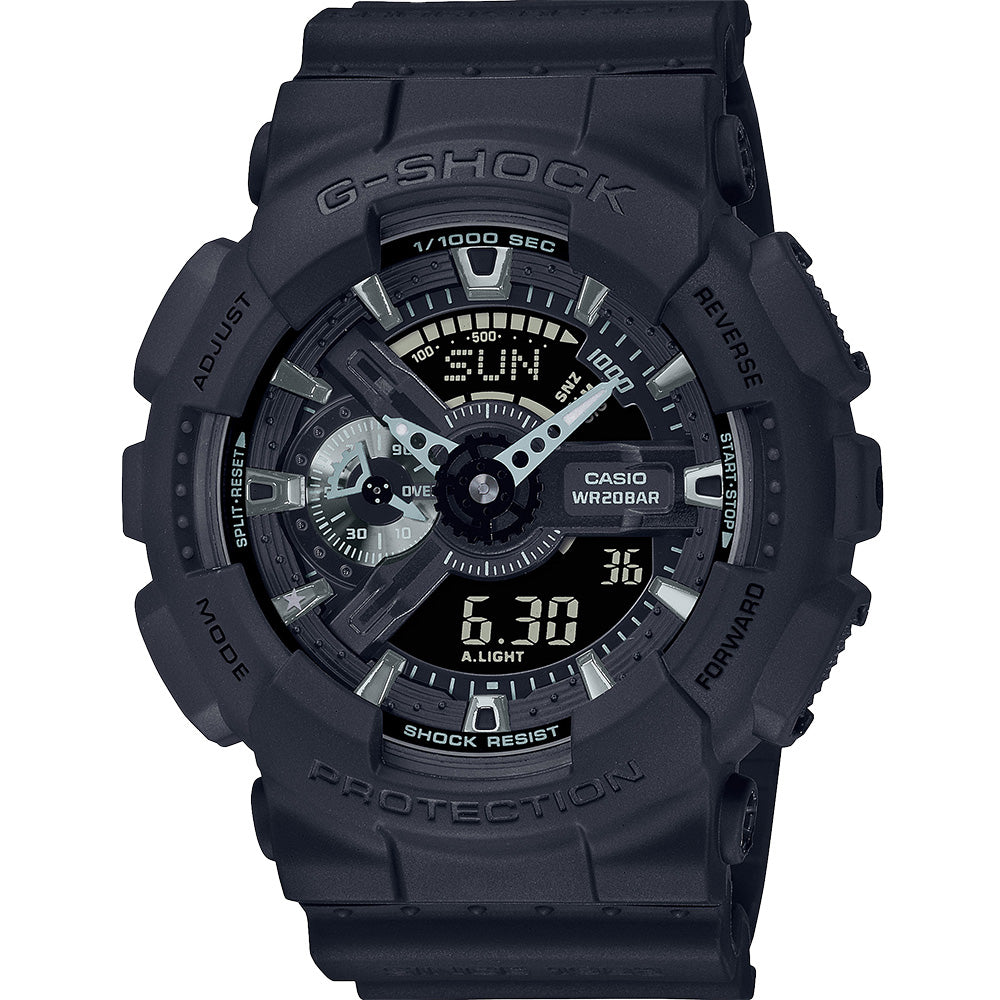 G Shock GA114RE-1 Re Masterpiece 40th Anniversary Digital Sport Watch for Men - Durable Waterproof Military Timepiece for Outdoor, Adventure & Everyday Wear