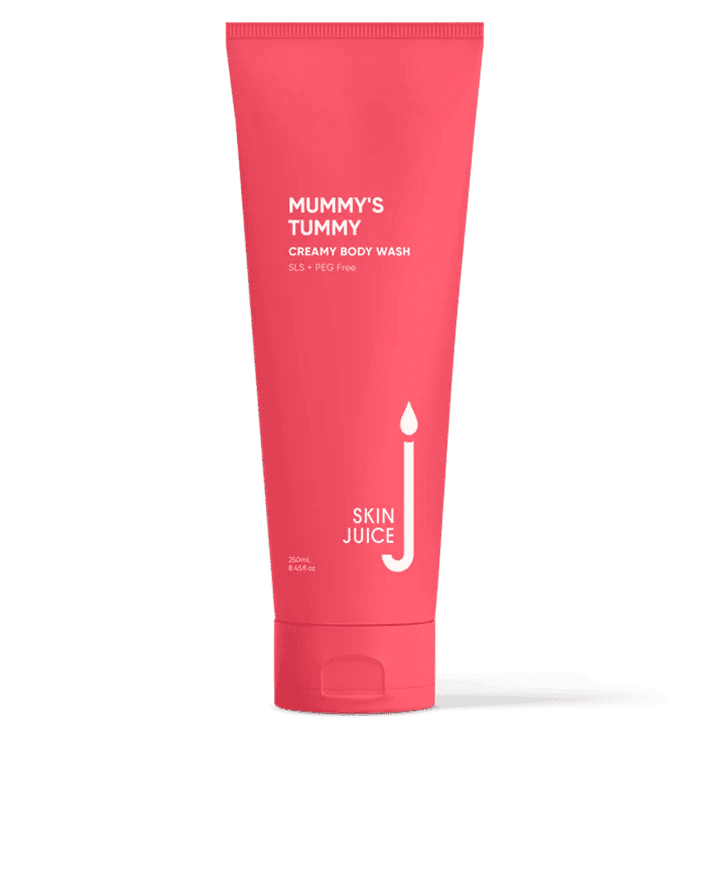 Organic Skin Juice Mummy's Tummy Wash for Pregnancy & Postpartum Care - Gentle Cleanser for Stretch Marks & Sensitive Skin | Perfect for Shower & Bath Time Relaxation