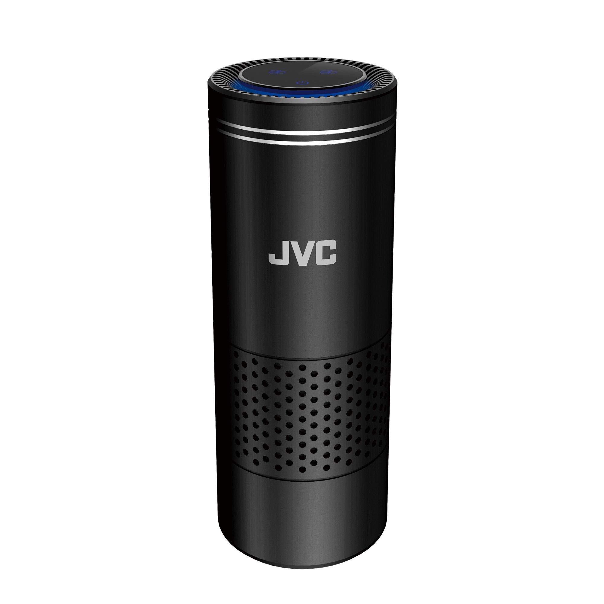 JVC KS-GA100 Portable Car Air Purifier with HEPA Filter - 3-Stage Filtration, USB Powered, Motion Activated Controls (Black) | Eliminates Odors, Allergens & Pollutants for Cleaner Air During Commutes & Road Trips