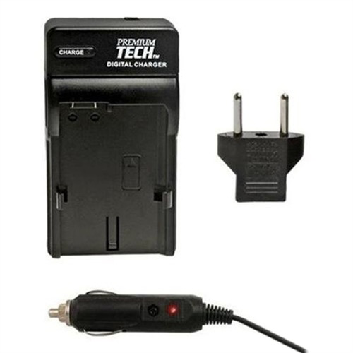 Premium Tech PT 104 Fast USB Travel Charger for Fujifilm NP-235 Battery - Compact Power Solution for Digital Cameras on Vacation & Outdoor Photography