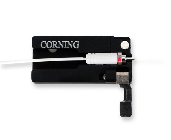 Corning FuseLite Fiber Connector Holder - Compatible with Fujikura & AFL Fusion Splicers | Secure Fiber Optic Cable Management for Telecom & Data Center Installations