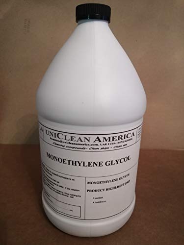 Pure Mono Ethylene Glycol 100% (128 oz) - High-Quality Antifreeze & Coolant for Cars, HVAC Systems, and Industrial Use