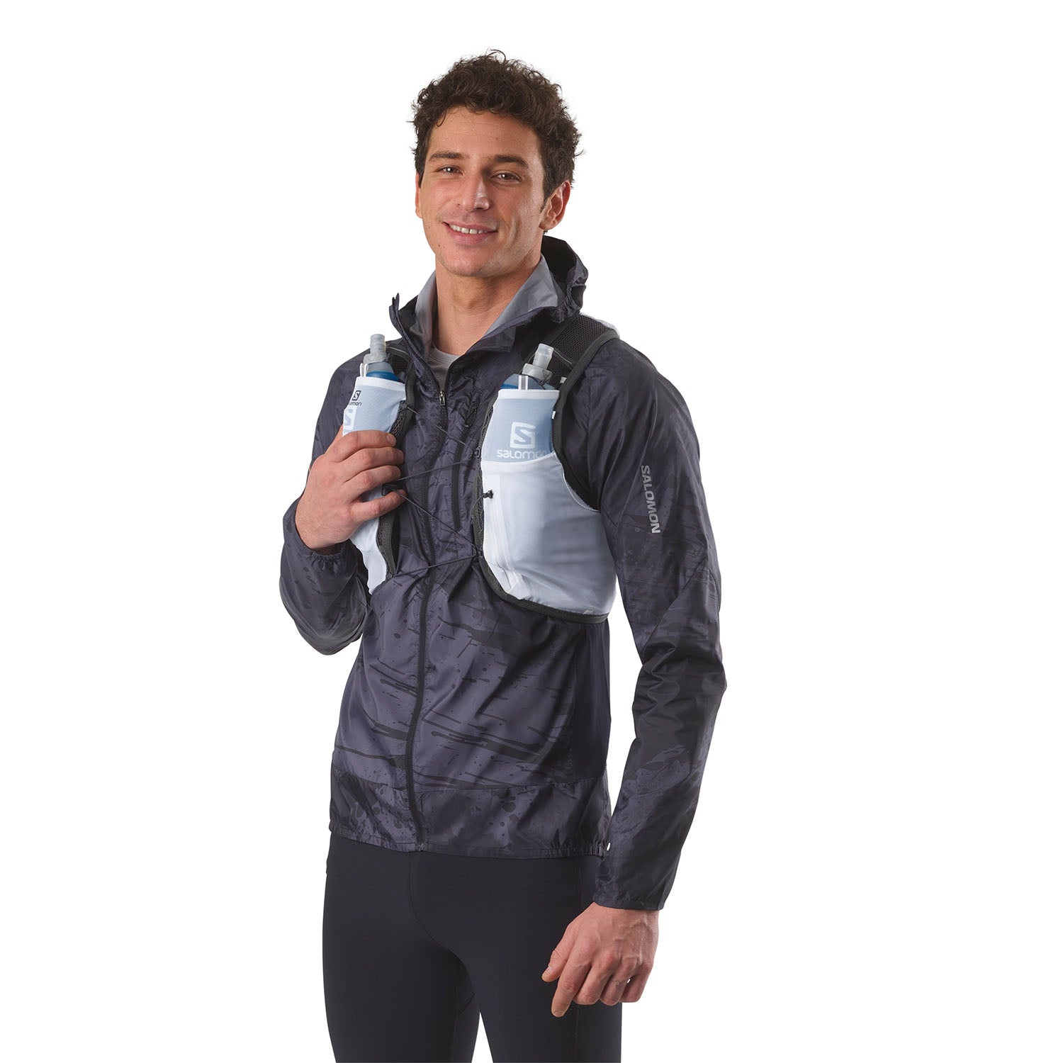 Active Skin 4 Running Hydration Vest with Water Flasks - Lightweight Breathable Unisex Trail Running Gear for Marathon, Hiking & Outdoor Sports