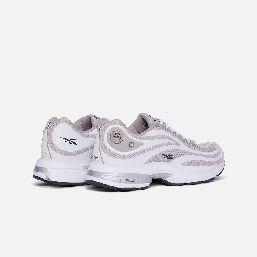 Premier Pump Paris Trainer - Women's Fashion Sneakers in Moonstone, White & Pure Grey | Comfortable Walking Shoes for Work, Gym & Casual Wear