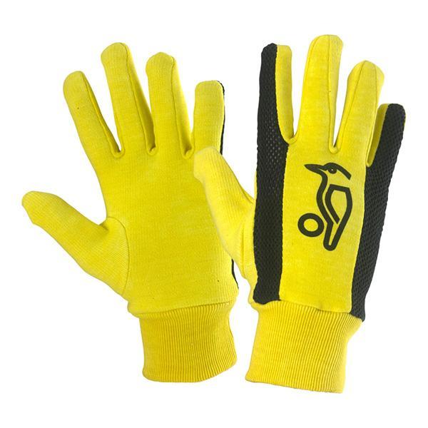 Kookaburra Plain Cotton Wicket Keeping Inner Gloves - Breathable Cricket Wicket Keeper Inner Gloves for Comfort & Grip - Perfect for Practice, Matches & Training Sessions
