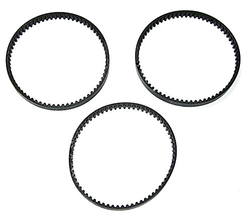 3 Pack Replacement Belts Compatible with Shark NV500 Series Vacuum Cleaner - Fits Lift-Away Rotator Models | Durable Vacuum Accessories for Pet Hair, Carpet & Hard Floor Cleaning