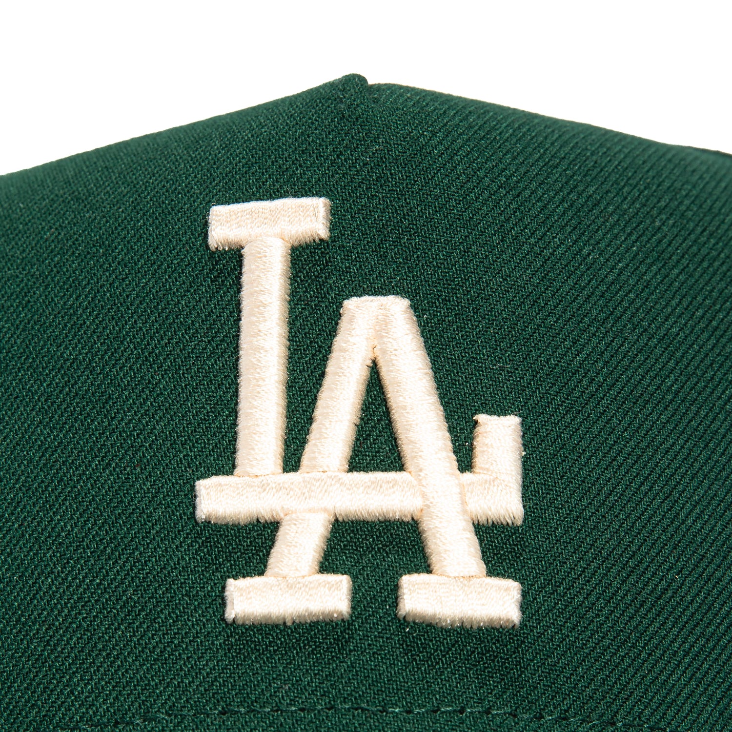 New Era 9Forty A-Frame Los Angeles Dodgers Snapback Baseball Cap - Green & Ivory | Adjustable Hat for Men & Women | Perfect for Baseball Games, Streetwear Fashion & Sports Fans