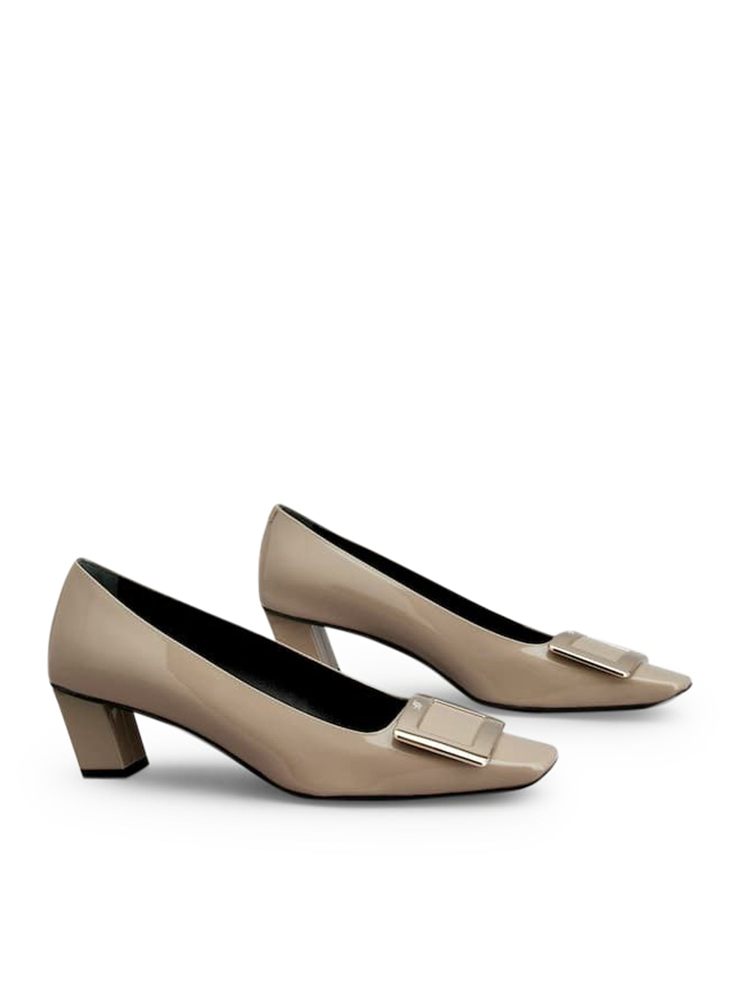 Belle Vivier Patent Leather Pumps - Women's Classic Pointed Toe High Heel Shoes for Office, Party & Wedding - Comfortable & Stylish Dress Shoes