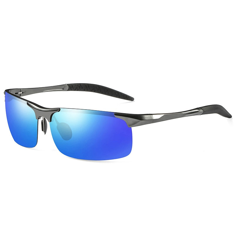 Aidien Men's Full Rim Square TR90 Myopic Reading Glasses & Sunglasses - Lightweight & Durable for Indoor Reading & Outdoor Sun Protection