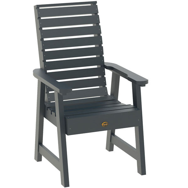 Glennville Dining Arm Chair - Modern Upholstered Dining Room Chair with Padded Seat - Perfect for Kitchen, Dining Room, and Home Office Use
