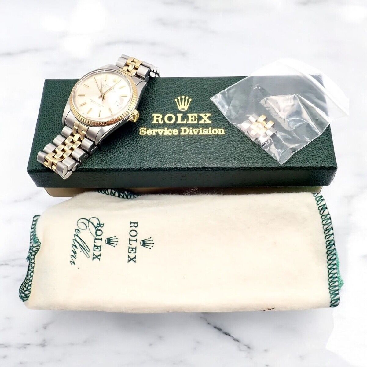 Rolex Oyster Perpetual Datejust 36mm Men's Watch - Stainless Steel & 18K Gold Jubilee Bracelet - Luxury Dress Watch for Business & Formal Occasions