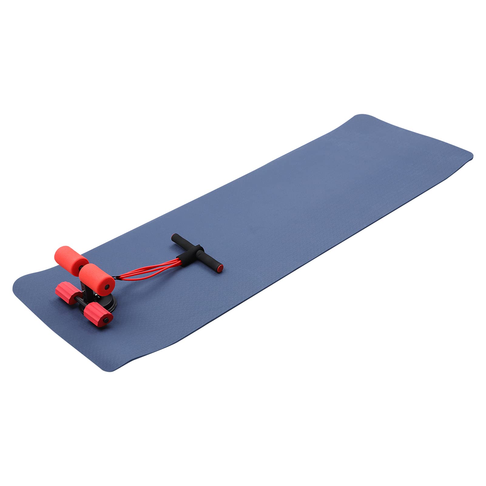 BESPORTBLE Adjustable Sit-Up Bar with Suction Cup & Yoga Mat - Abdominal & Core Workout Equipment for Belly, Back, Legs & Arm Training - Perfect for Home Gym, Yoga & Fitness Enthusiasts