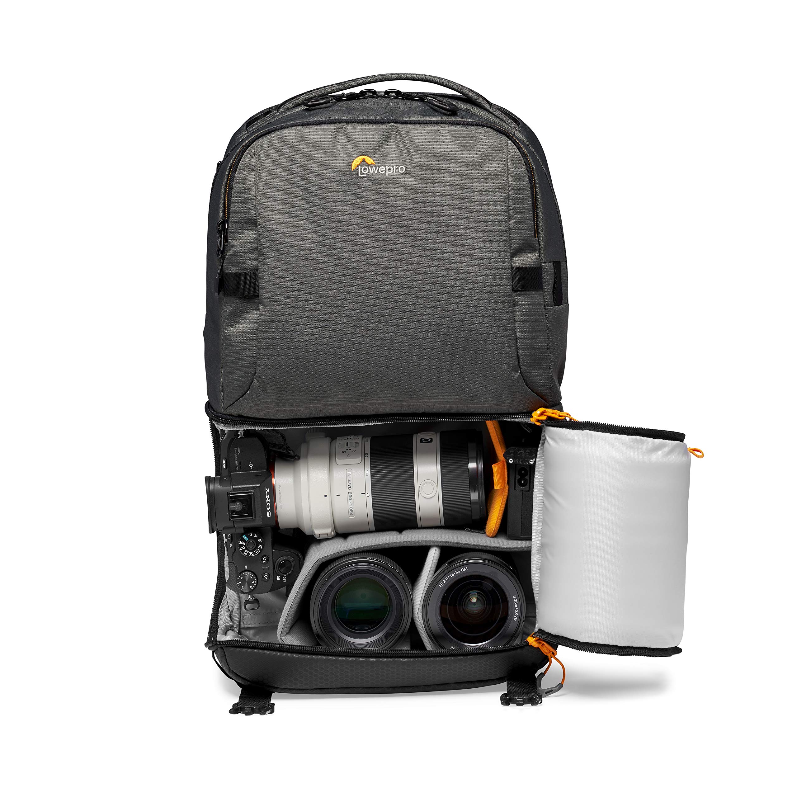 Lowepro Fastpack BP 250 AW III DSLR Camera Backpack - Waterproof DSLR Bag for Nikon D850, Mirrorless Cameras with Quick Access & 13