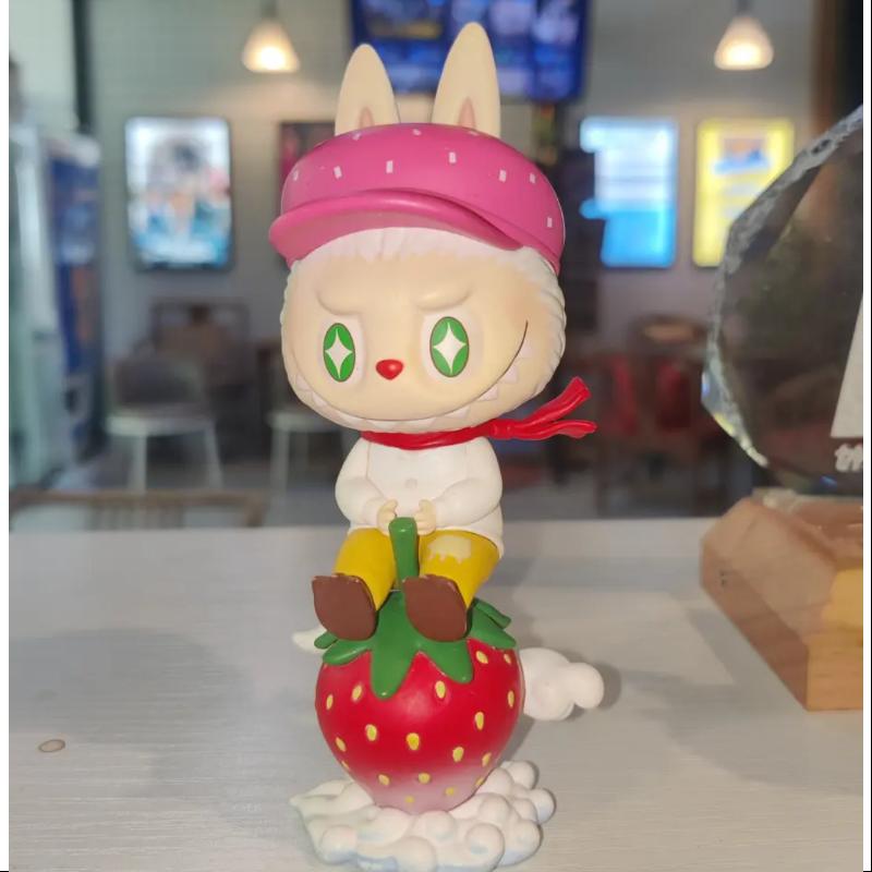 Labubu The Monsters Fruits Series Strawberry Collectible Figure - Cute Anime Vinyl Toy for Display, Gift & Home Decor | Perfect for Anime Fans, Kawaii Lovers & Pop Culture Collectors