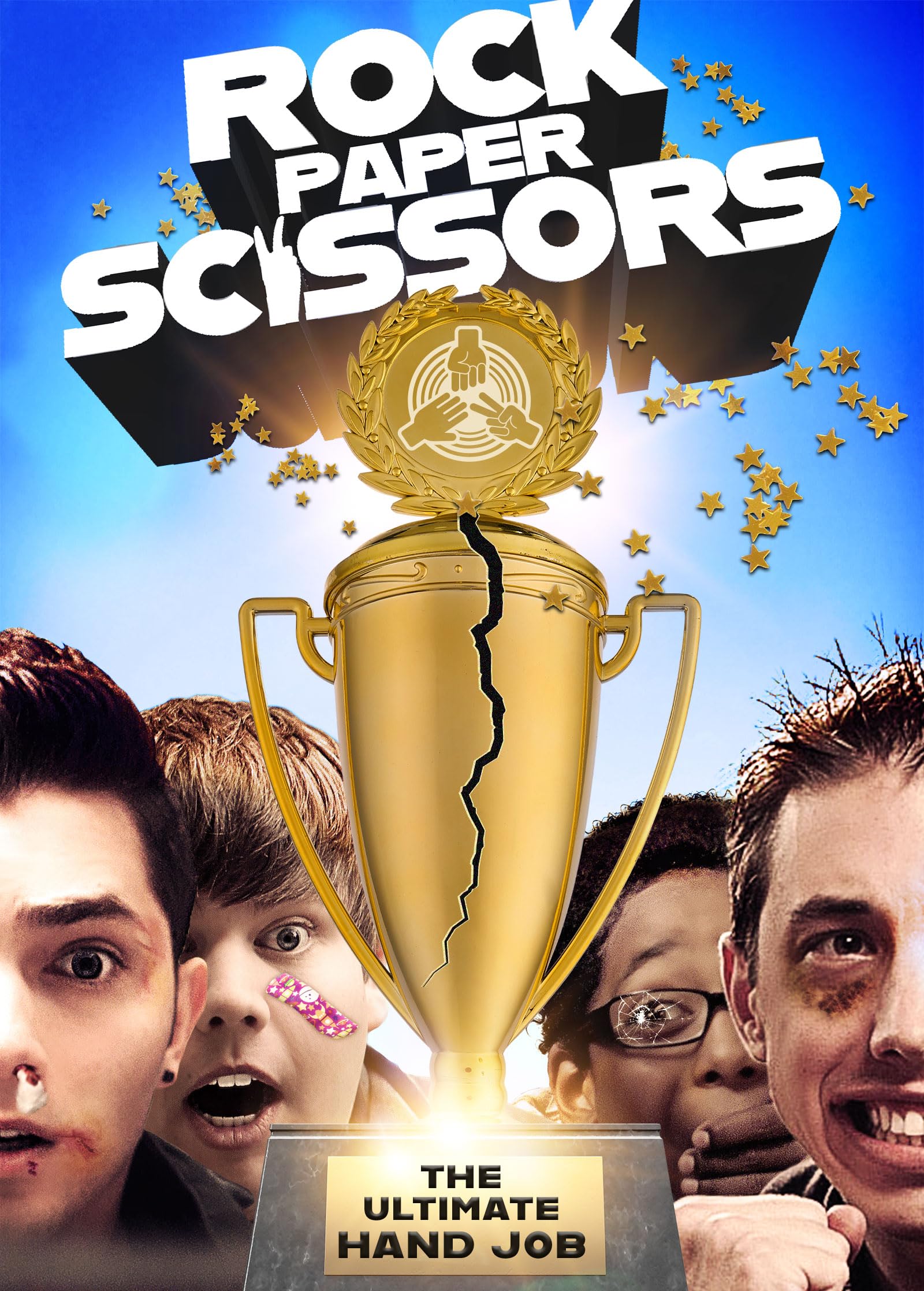 Premium Rock Paper Scissors Game Set - Classic Hand Game for Kids & Adults - Fun Family Party Game, Travel Entertainment, Icebreaker Activity for Classroom, Office & Social Gatherings