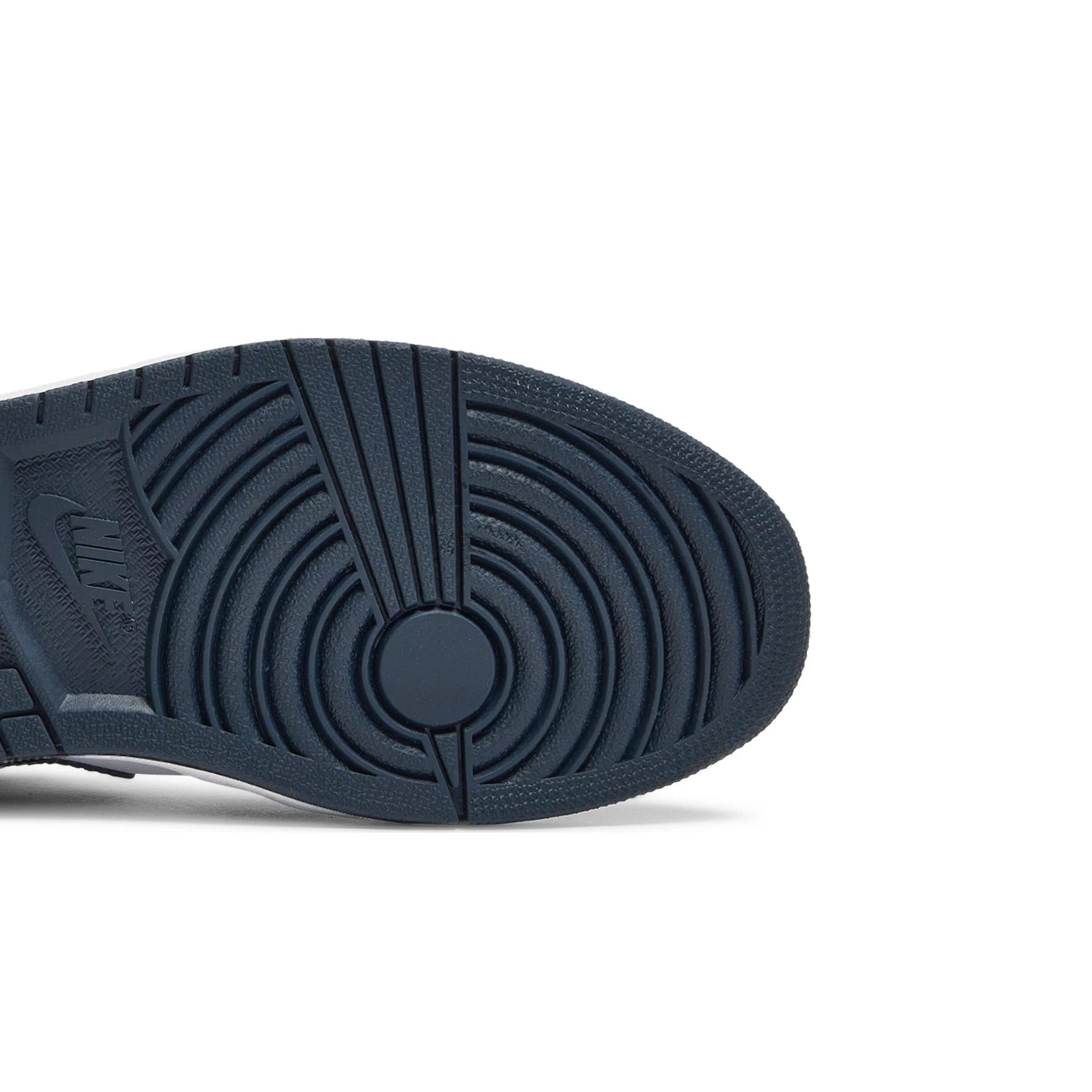 Air Jordan 1 Low 'Armory Navy' GS Sneakers for Girls (2021) - Stylish Basketball Shoes for School, Sports & Casual Wear