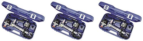 Lincoln Lubrication 1844 18V Cordless Grease Gun Kit with 2 Batteries & Charger (3-Pack) - Heavy Duty Automotive, Industrial & Farm Equipment Maintenance Tool