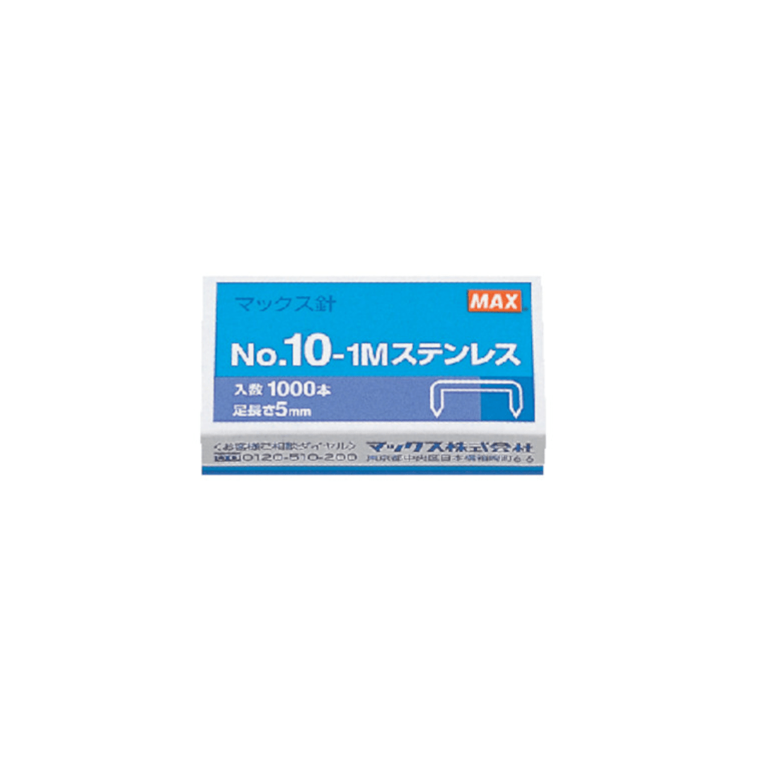 No.10 M Stainless Steel Staples - Heavy Duty for Office, Construction & DIY Projects - MAX Quality Fasteners for Secure Binding & Packaging