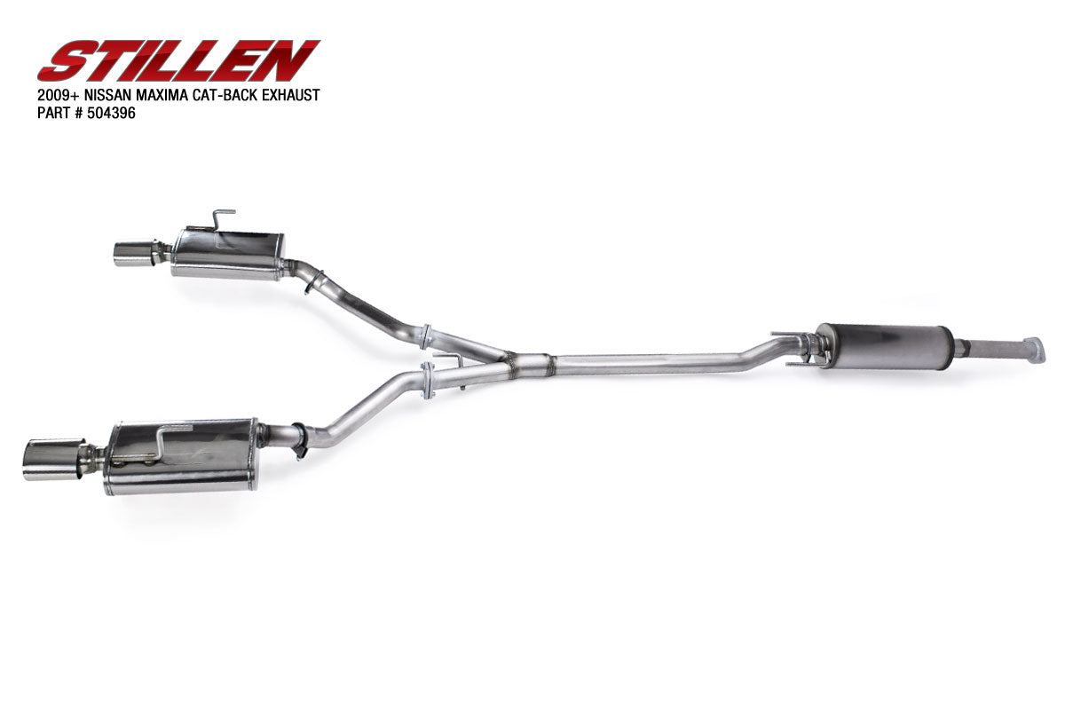 2009-2015 Nissan Maxima Performance Cat-Back Exhaust System 504396 - High Flow Stainless Steel for Enhanced Sound & Power - Perfect for Street Racing & Car Enthusiasts