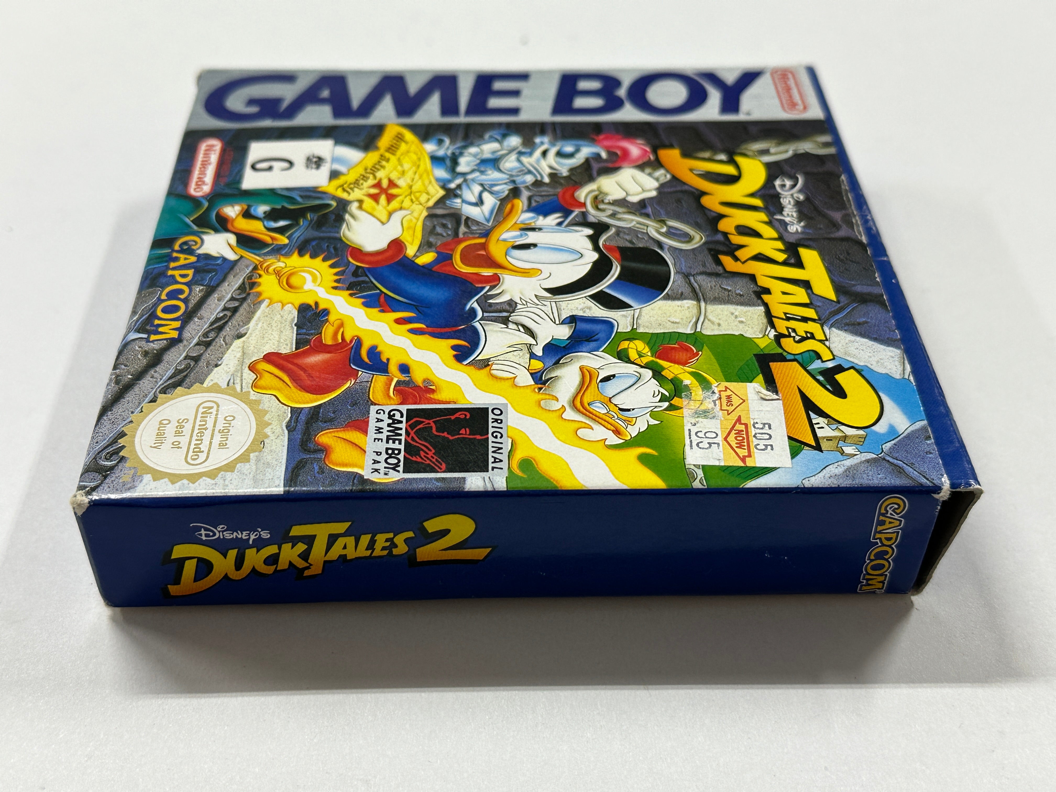 DuckTales 2 Complete in Box - Nintendo NES Game Cartridge with Manual & Box - Perfect for Retro Gaming Collectors & Disney Fans - Great for Gift Giving, Game Nights & Nostalgic Playthroughs