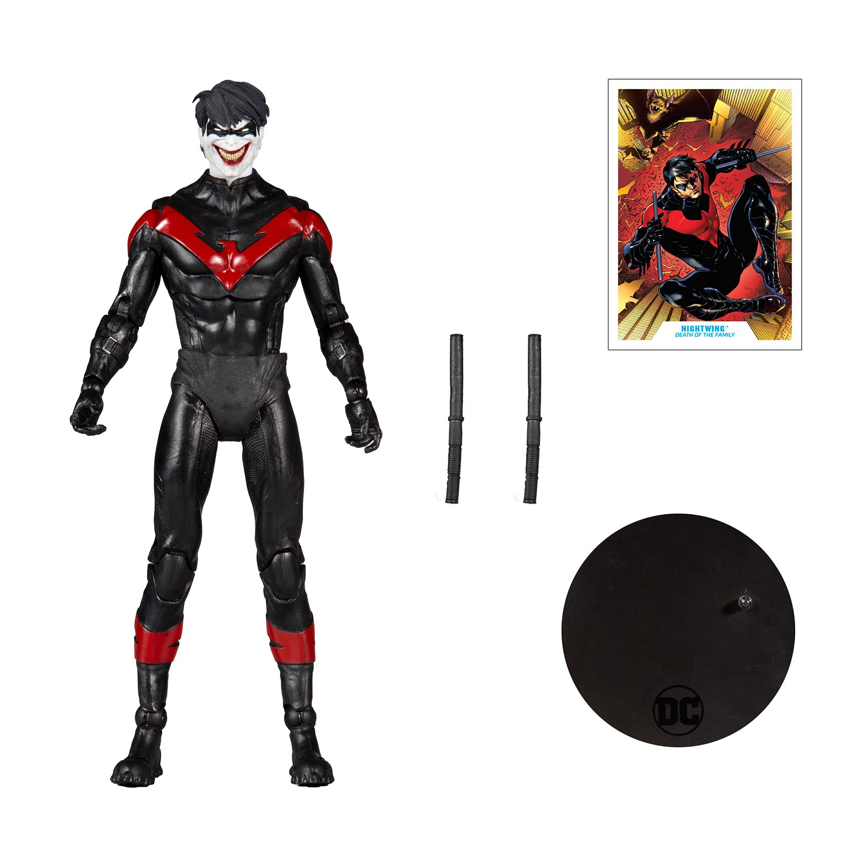 McFarlane Toys DC Multiverse Nightwing Joker 7-Inch Collectible Action Figure - Perfect for DC Comics Fans, Collectors & Display