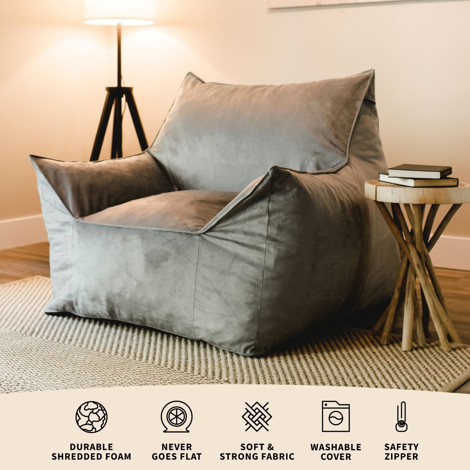 Premium Imperial Lounger - Ultra Comfortable Reclining Chair for Living Room, Bedroom & Patio - Perfect for Relaxation, Reading & Napping