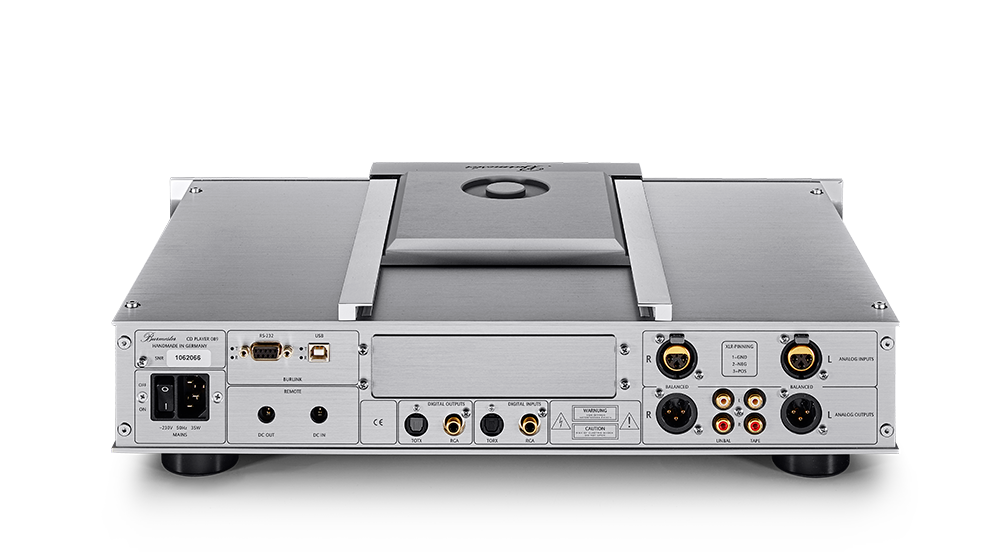 Burmester 089 Top Line High-End CD Player - Premium Audiophile Sound System for Home Theater & Music Listening