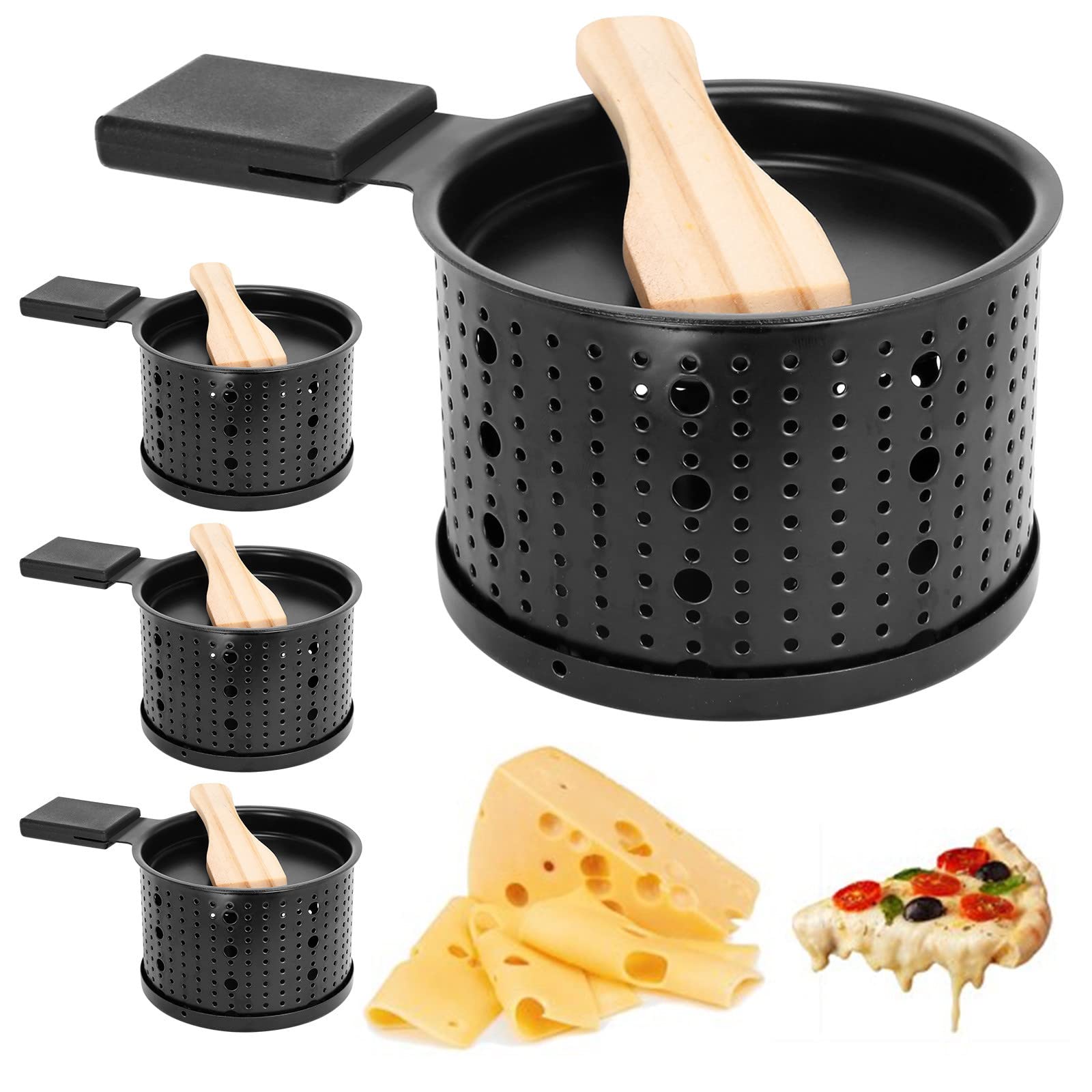 Ampopt Slow Roasting Cheese Grill Oven - Black Picnic Bread Cheese Maker for Kitchen, Camping & Outdoor Dining | Perfect for BBQs, Parties & Home Cooking