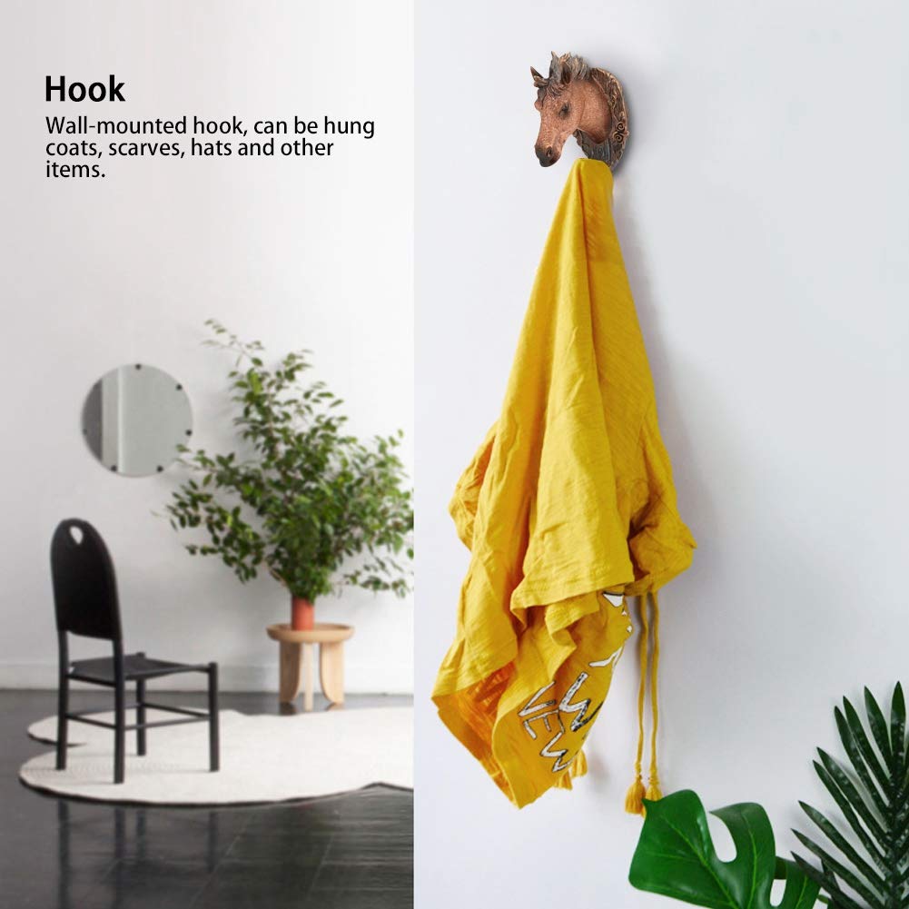 Animal-Shaped Wall Coat Hooks - Decorative Coat Rack for Kitchen, Bathroom, Bedroom - Durable Wall Mounted Hooks for Hanging Coats, Hats, Bags & Towels - Perfect for Home, Office & Dorm Organization