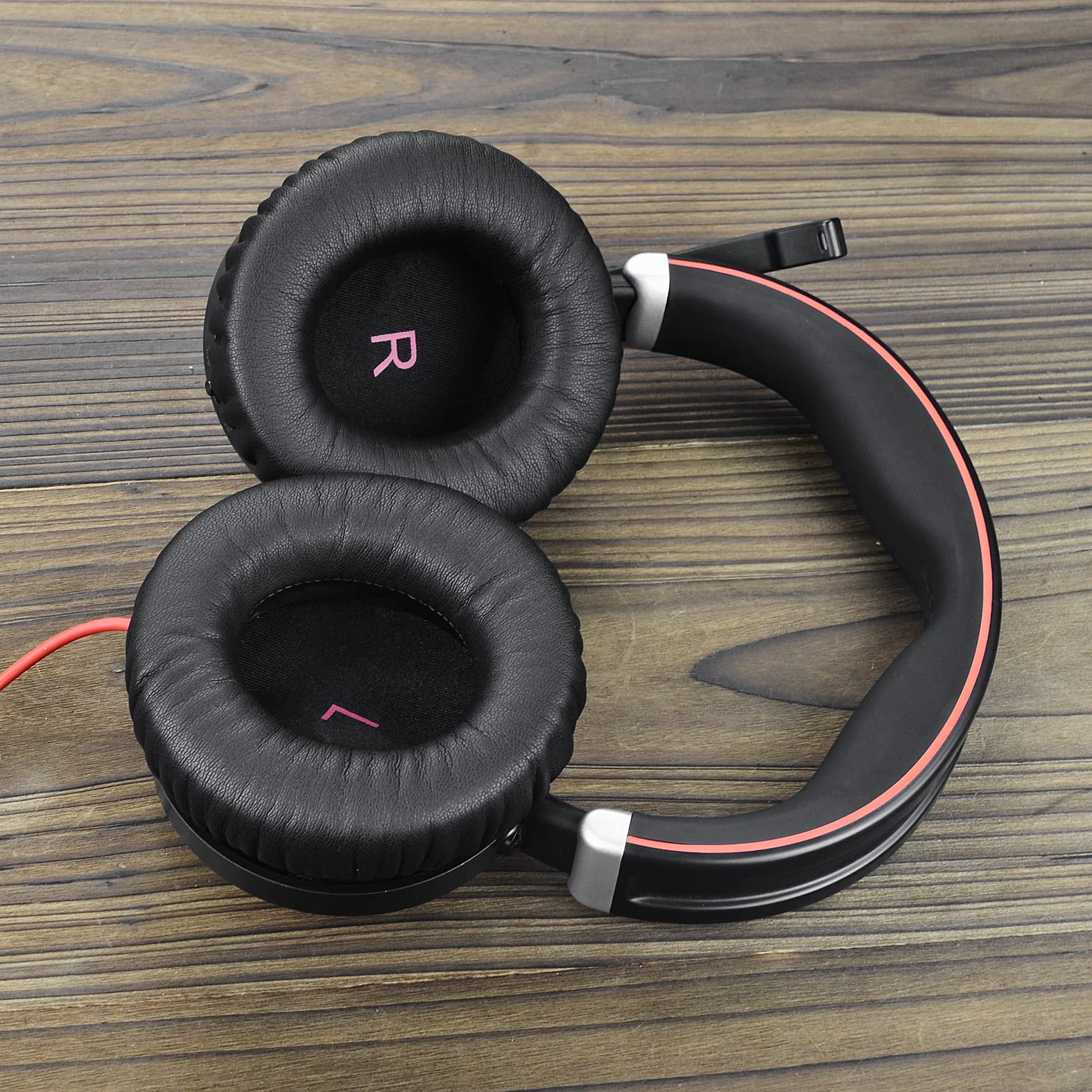Evolve 80 Replacement Ear Pads - Soft Leather Noise Isolating Cushions Compatible with Jabra Evolve 80/80 UC/80 MS Wired Headsets | Premium Memory Foam & Easy Snap Installation | Perfect for Office, Call Centers & Remote Work