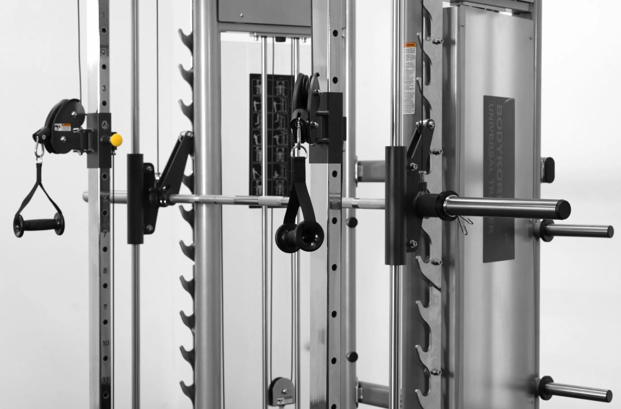 BodyKore MX 1162 Universal Home Gym Trainer - Adjustable Strength Training Equipment for Full Body Workouts | Perfect for Home Fitness, Weight Loss & Muscle Building