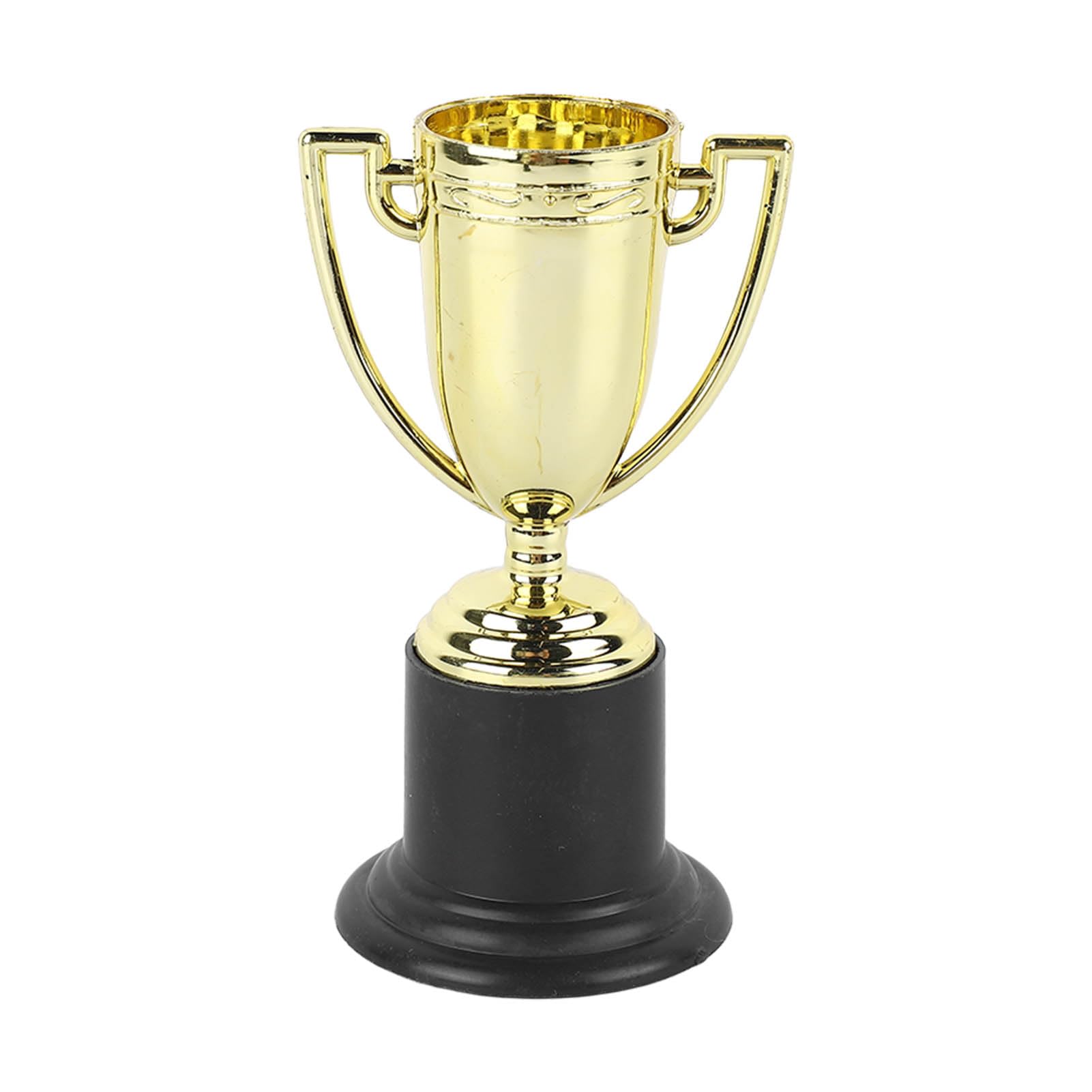 12 Pack Gold Mini Trophy Cups with Sturdy Base - Perfect for School Awards, Sports Events & Office Recognition Ceremonies