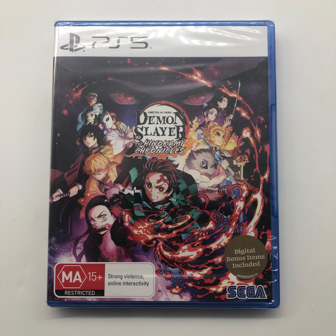 Demon Slayer: The Hinokami Chronicles - PS5 Game for Playstation 5 | Brand New | Action-Packed Anime Fighting Adventure for Fans & Gamers